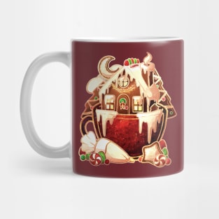 Holiday Wishes Gingerbread Teacup Mug